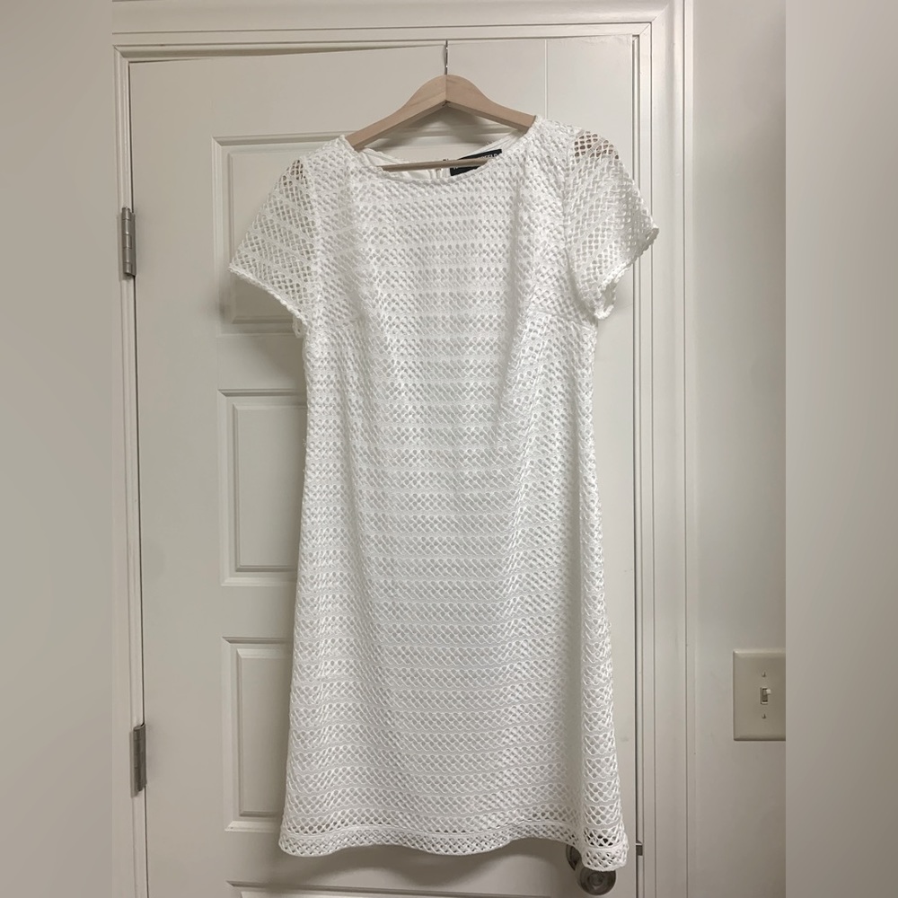 White Karl Lagerfeld Dress
